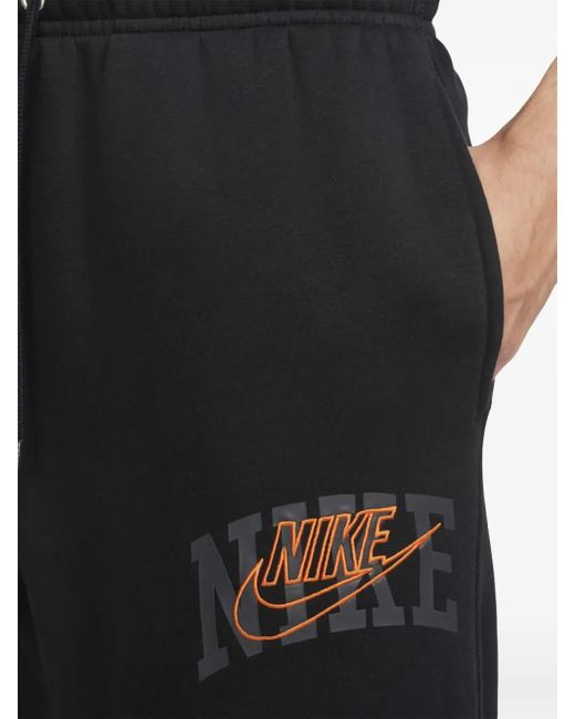 Nike Black Club Fleece Track Pants for men