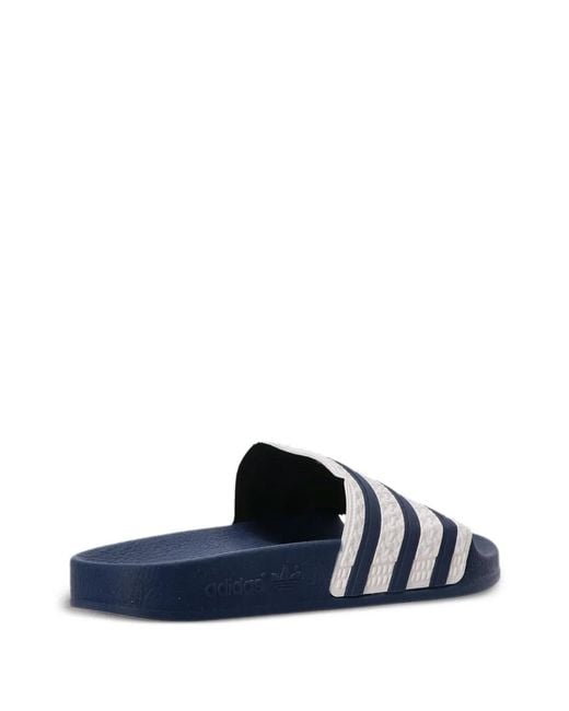 Adidas Blue Adilette Slides