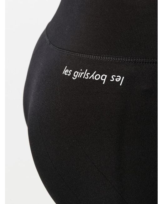 Les Girls, Les Boys Black Seamless Sport Leggings