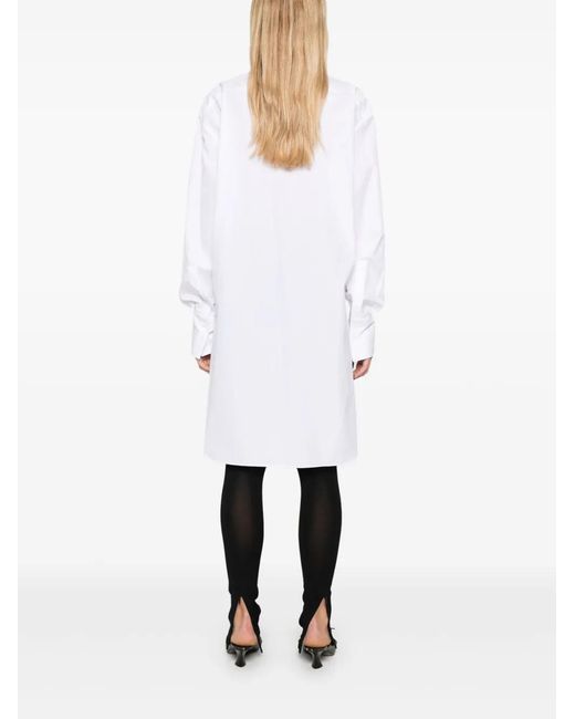Givenchy White Printed Poplin Shirt
