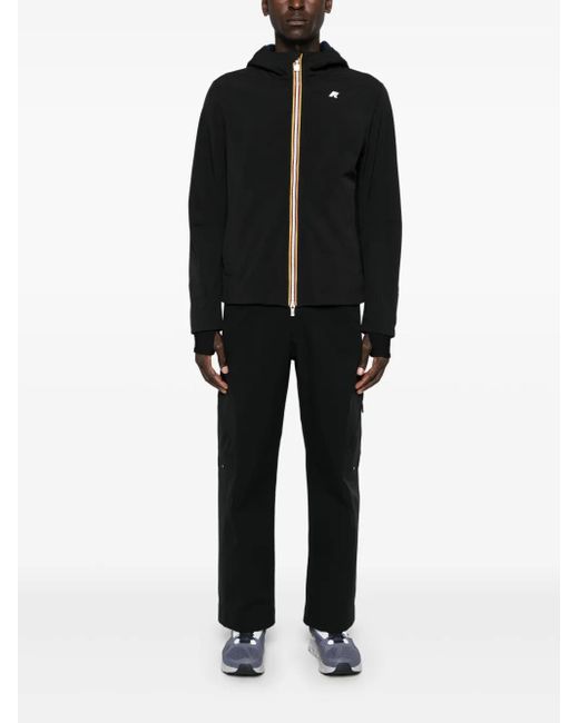 K-Way Black Jacko Bonded Jacket for men