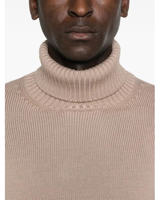 Kangra Natural Roll-Neck Sweater for men