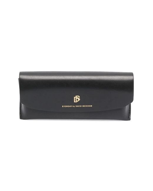 David Beckham Black Tinted Round-Frame Sunglasses for men