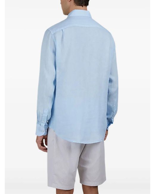 Paul & Shark Blue Long-Sleeves Shirt for men