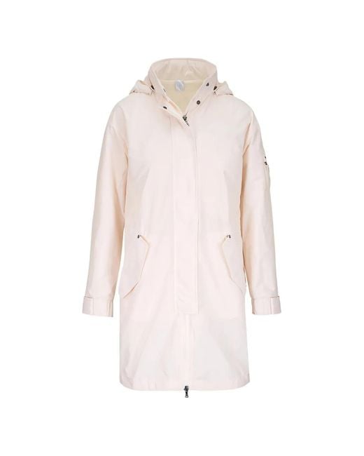 Bogner Pink Zofia Hooded Long Parka