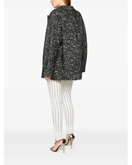 Genny Black Bouclé Jacket