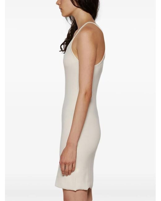 ÉTERNE White Tank Minidress