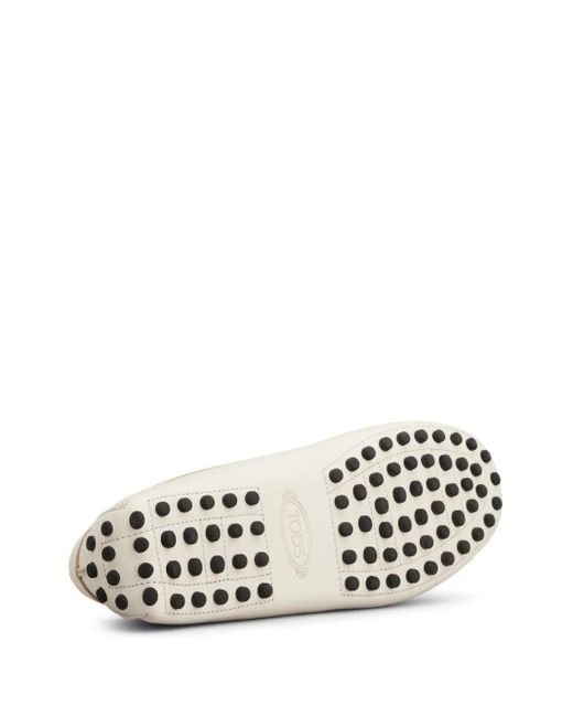 Tod's White Gommino Loafers for men