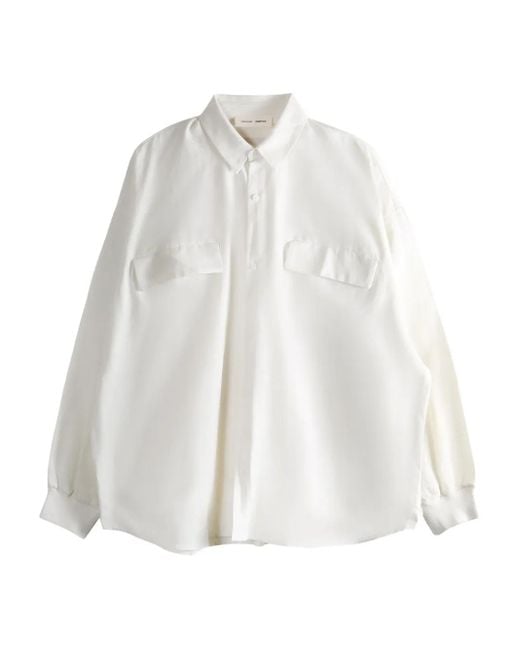 Fear Of God Katoenen Overhemd in het White voor heren