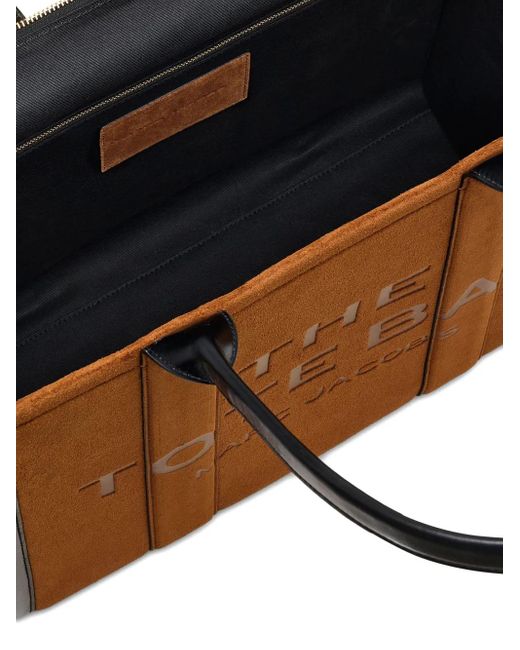 Marc Jacobs Brown The Suede Large Tote Bag