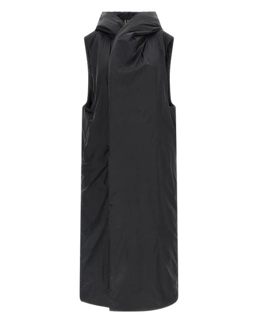 Gilet Matelassé À Capuche Rick Owens en coloris Black
