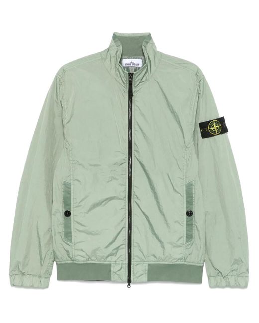 Stone Island Green Compass-Badge Jacket for men