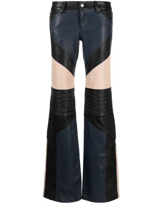 Zadig & Voltaire Blue Schlaghose Mit Einsätzen