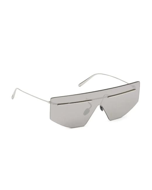 Prada Gray Runway Sunglasses for men