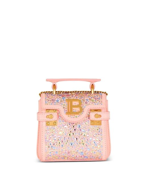 Balmain Pink B-buzz 12 Mini Bag