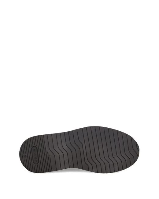 Gant Brown Sistown Pull-Tab Lug-Sole Boots