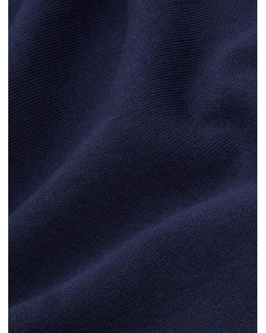 Sporty & Rich Blue H&W Crest T-Shirt