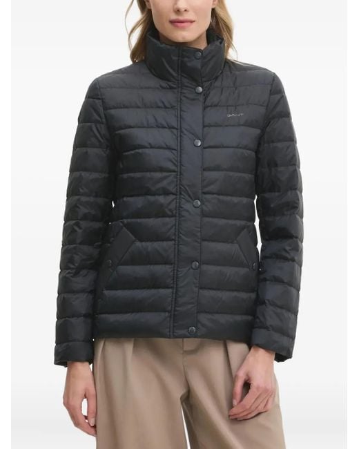 Gant ハイネック パデッドジャケット Gray