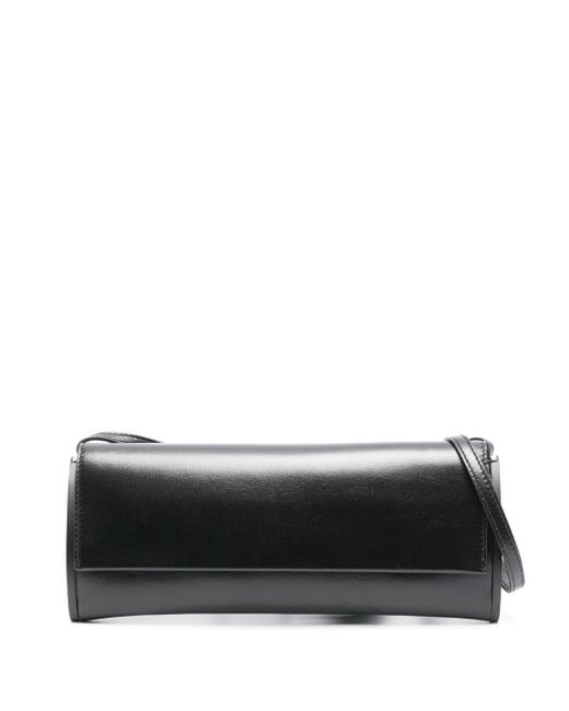 Benedetta Bruzziches Black Kate Leather Clutch Bag