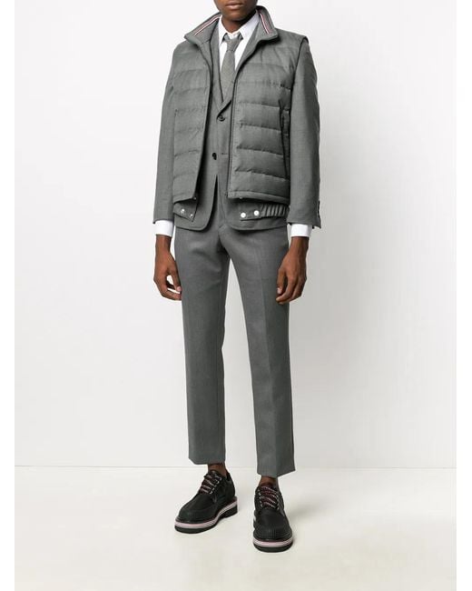 Thom Browne Gray Jackets Grey for men