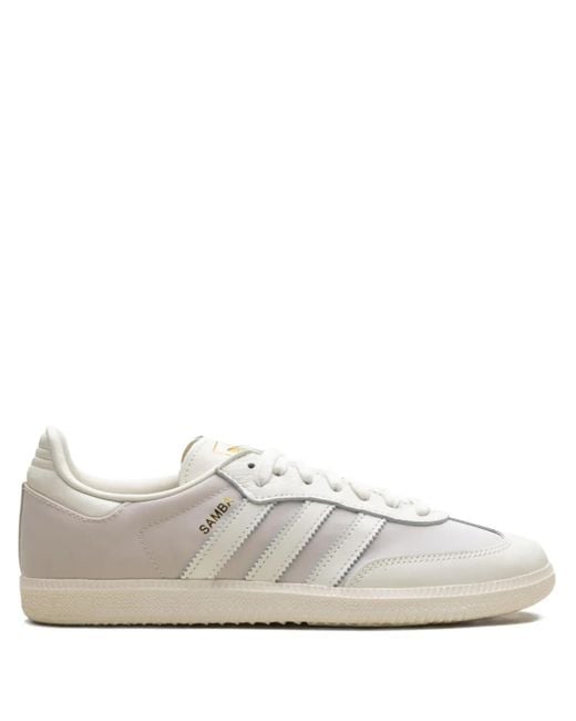 Adidas White Samba Og "Off/Off/Alumina" Sneakers