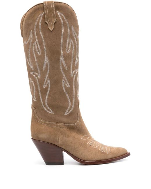 Sonora Boots Brown Ruidoso 60mm Boots