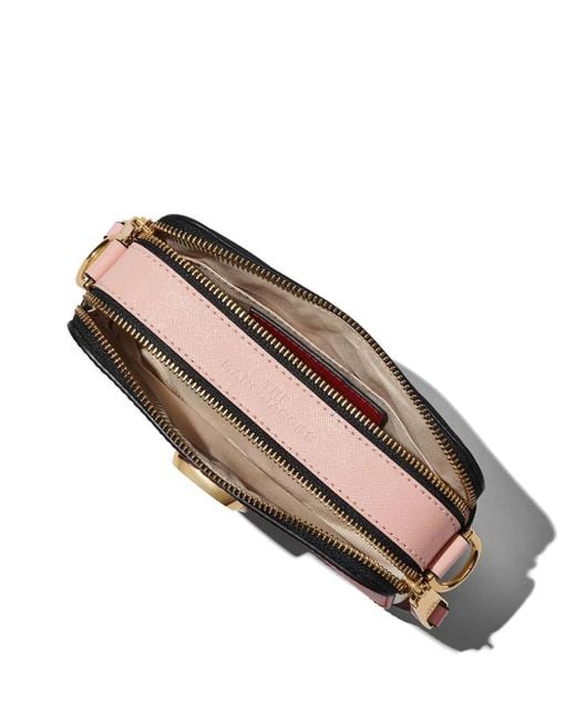 Marc Jacobs True Redsnapshot Leather Cross-body Bag