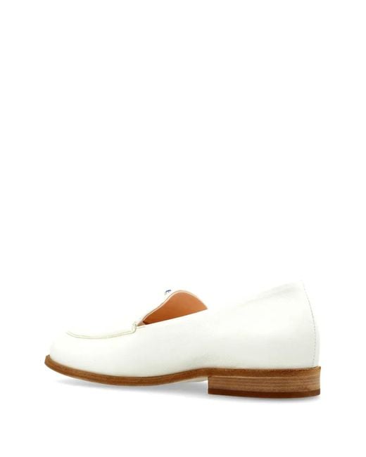Agl Attilio Giusti Leombruni White New College Precious Embellished Leather Loafers