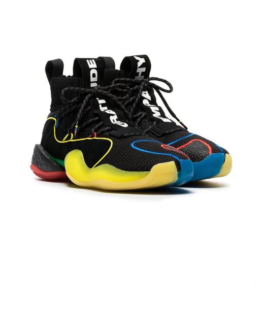 Adidas Multicolor X Pharrell Williams Crazy Byw Lvl “Gratitude + Empathy” Sneakers