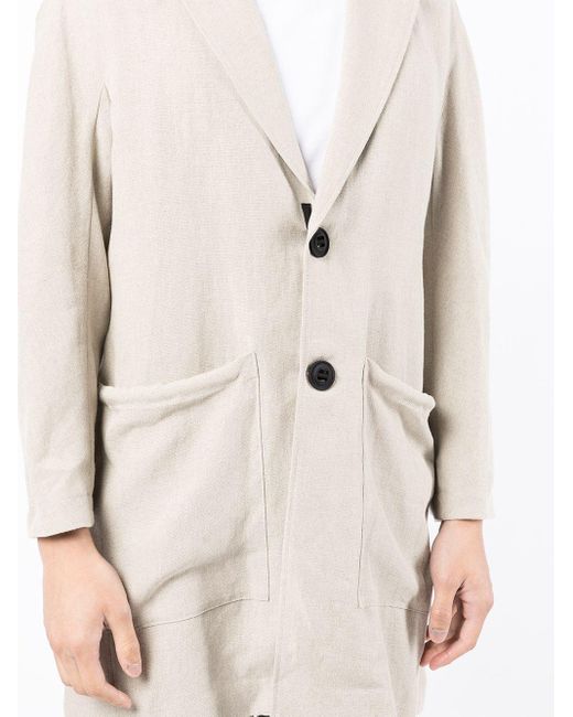 Rito Structure Natural Lightweight Linen Jacket for men