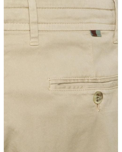 Canali Natural Drawstring-Waist Chino Trousers for men