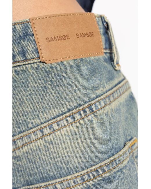 Vaqueros Shelly Samsøe & Samsøe de color Blue