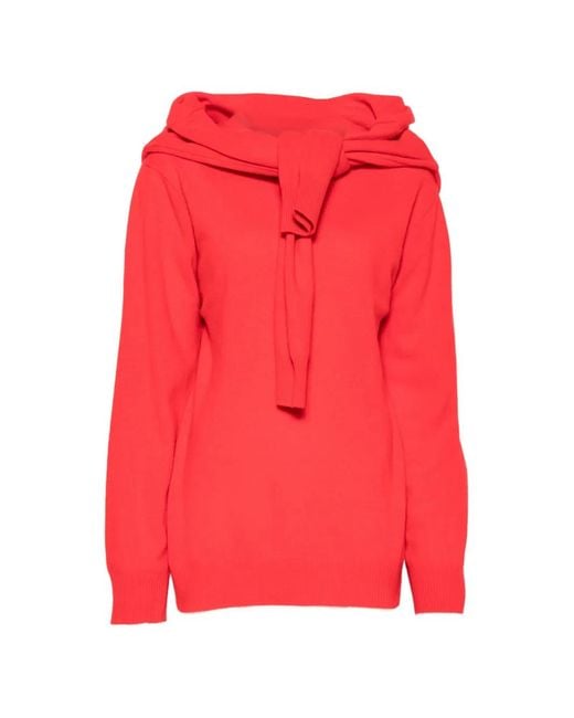 Source Unknown Red Tio Extra Shawl Sweater