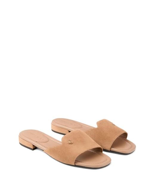 Jimmy Choo Natural Dina Flat