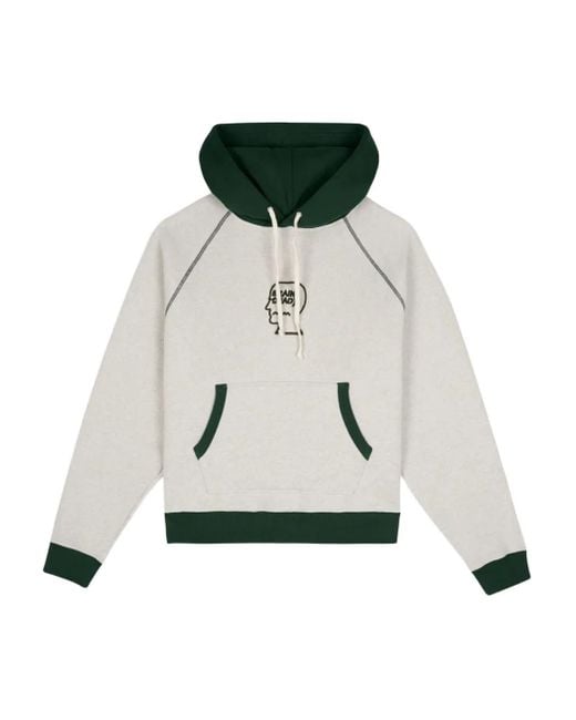 Hoodie À Logo Brodé Brain Dead en coloris White