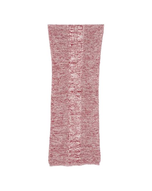 Missoni Pink Cable-Knit Space-Dye Scarf