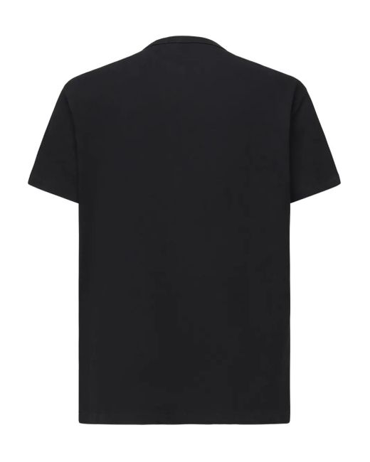 Polo Ralph Lauren Black Logo-embroidered T-sshirt for men