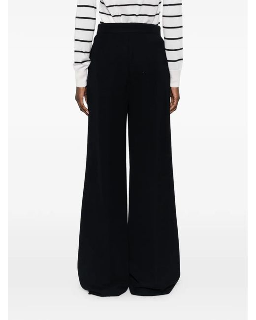 Max Mara Black Wool Trousers