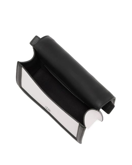 Karl Lagerfeld White K/Nova Small Crossbody Bag