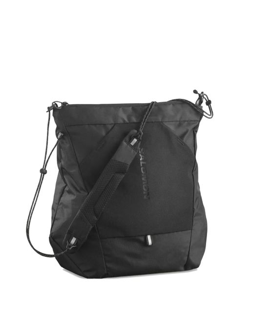 Salomon Black Drawstring Cross Body Bag