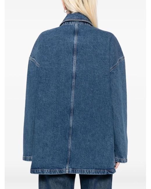 Veste Luca En Jean Anine Bing en coloris Blue