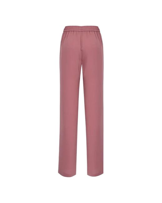 Herno Pink Drawstring-Fastening Track Pants