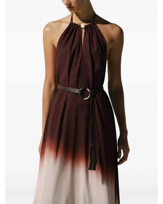 Baobab Black Rondine Cutout Maxi Dress