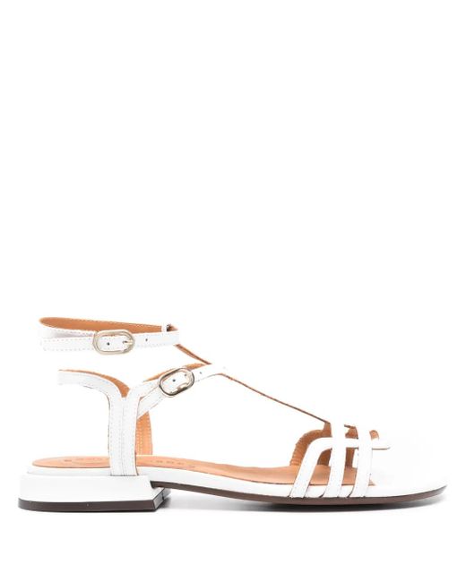 Chie Mihara White Tyal Sandals