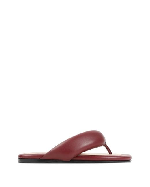 Carven Multicolor Sandales Garnier En Cuir