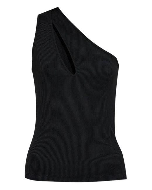 Amiri ワンショルダートップ Black