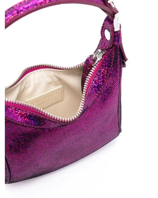 By Far Purple Cosmo Shoulder Bag