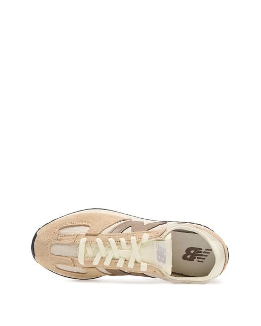 New Balance Natural 471 Suede Lace-Up Low-Top Sneakers