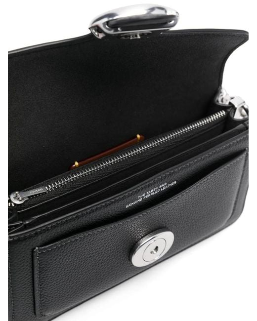 COACH Black Tabby 20 Shoulder Bag