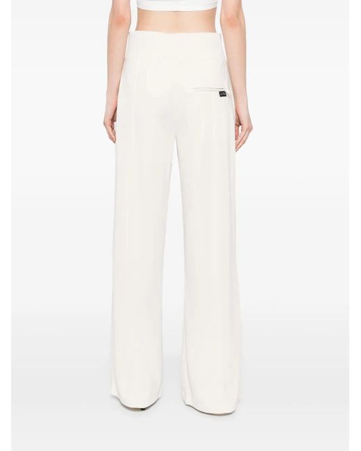Courreges White Interlock Track Pants